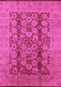 Oriental Pink Industrial Rug, urb3184pnk