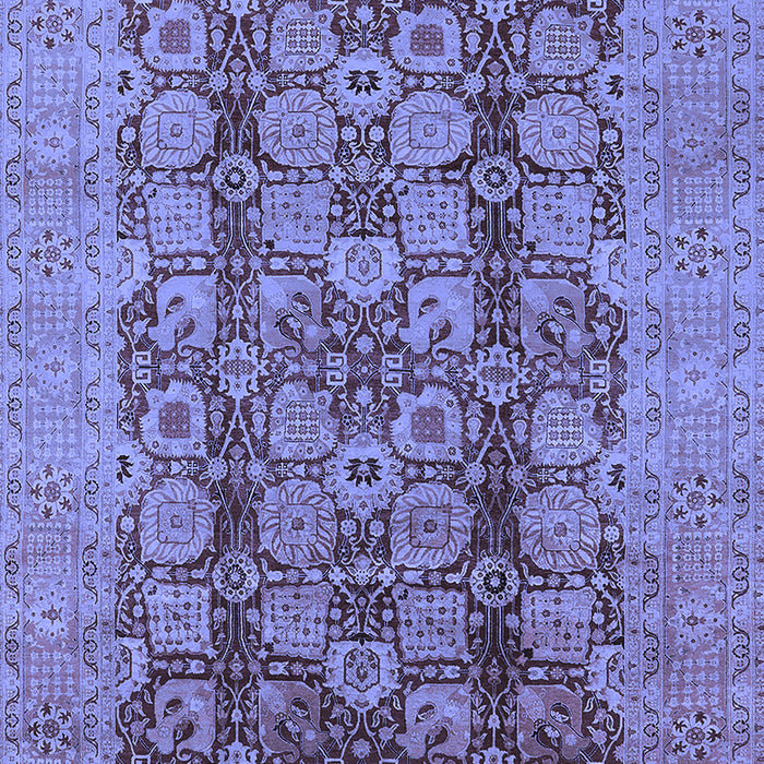 Oriental Blue Industrial Rug, urb3184blu