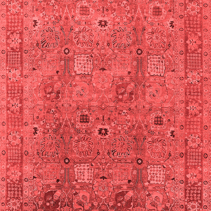 Oriental Red Industrial Area Rugs