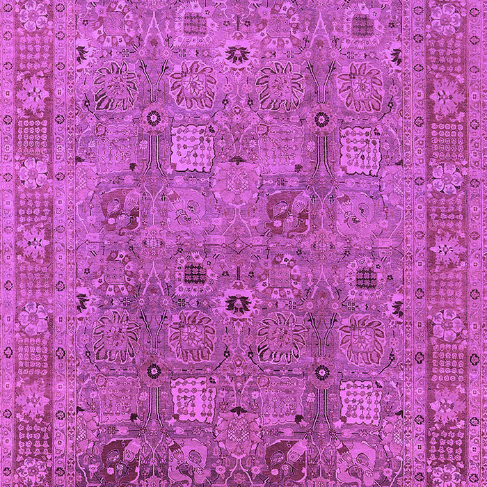 Machine Washable Oriental Purple Industrial Area Rugs, wshurb3185pur