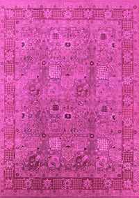 Oriental Pink Industrial Rug, urb3185pnk