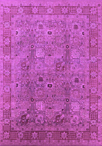 Oriental Purple Industrial Rug, urb3185pur