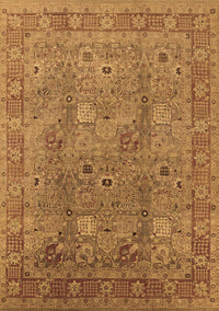 Oriental Brown Industrial Rug, urb3185brn