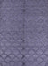 Machine Washable Industrial Modern Dark Slate Blue Purple Rug, wshurb3186