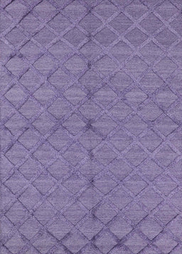 Mid-Century Modern Purple Oriental Rug, urb3187
