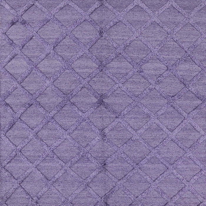 Mid-Century Modern Purple Oriental Rug, urb3187