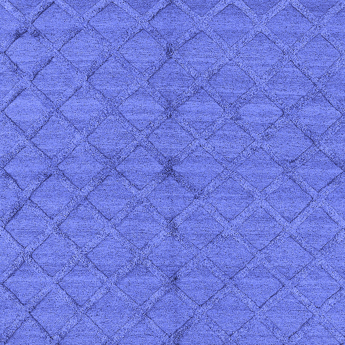 Machine Washable Oriental Blue Industrial Rug, wshurb3187blu