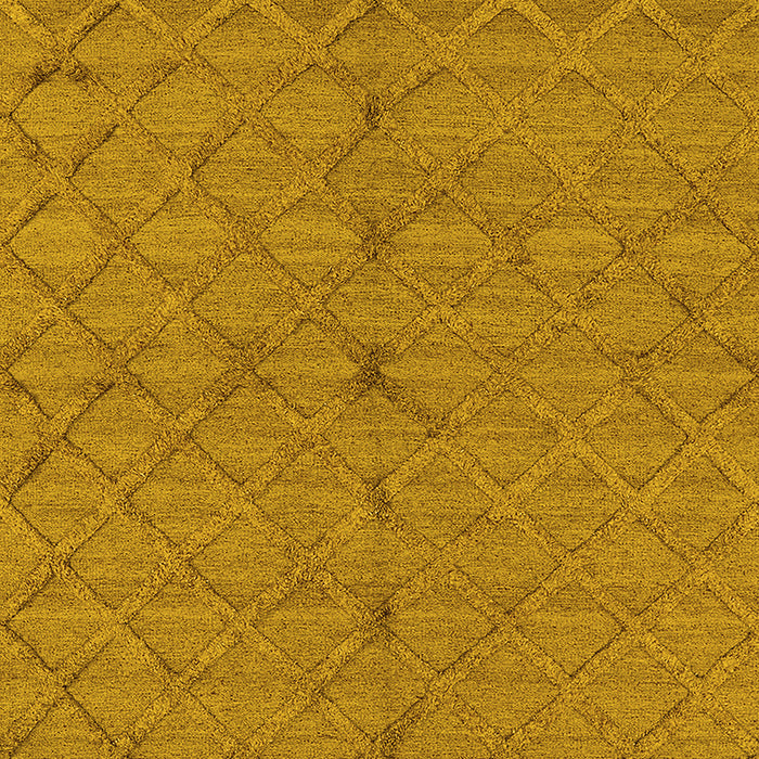 Oriental Yellow Industrial Rug, urb3187yw
