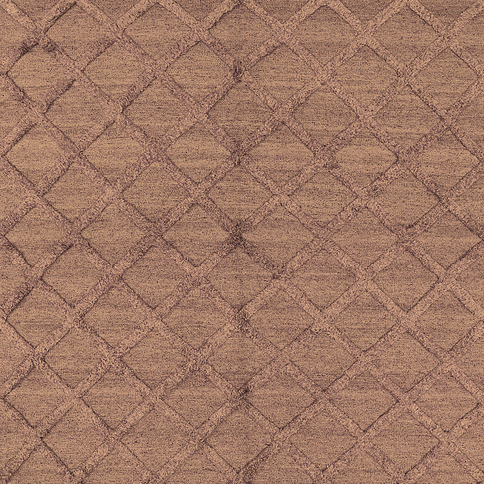 Machine Washable Oriental Brown Industrial Rug, wshurb3187brn