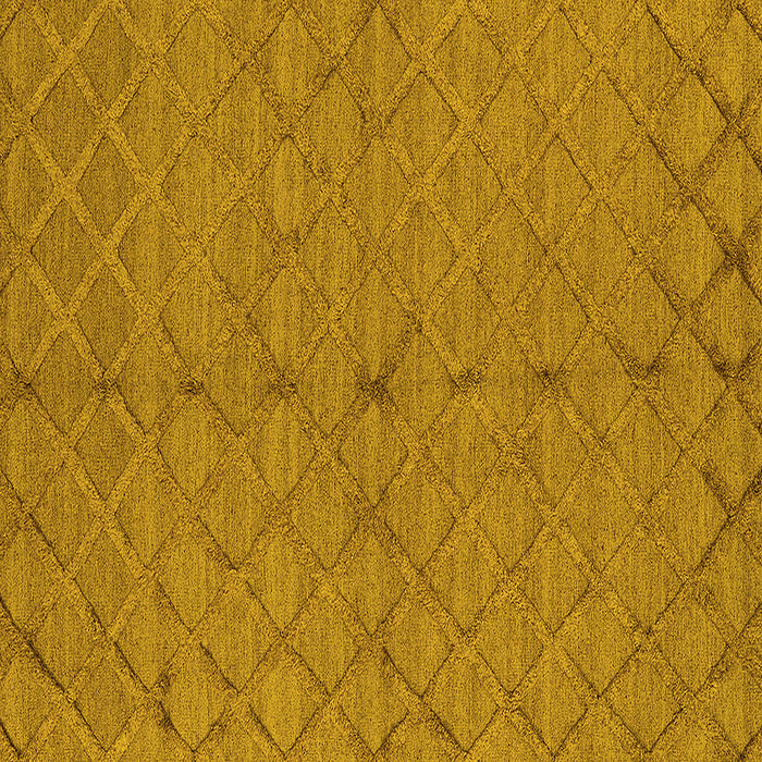 Square Oriental Yellow Industrial Rug, urb3187yw