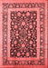 Oriental Red Industrial Area Rugs