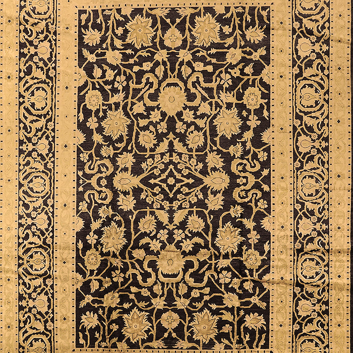 Oriental Brown Industrial Rug, urb3188brn
