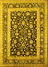 Oriental Yellow Industrial Rug, urb3188yw