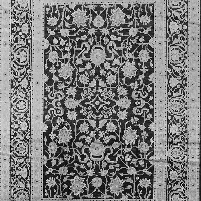 Oriental Gray Industrial Rug, urb3188gry