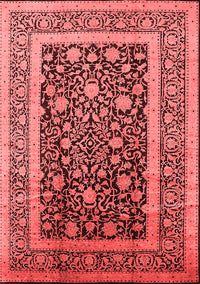 Oriental Red Industrial Rug, urb3189red