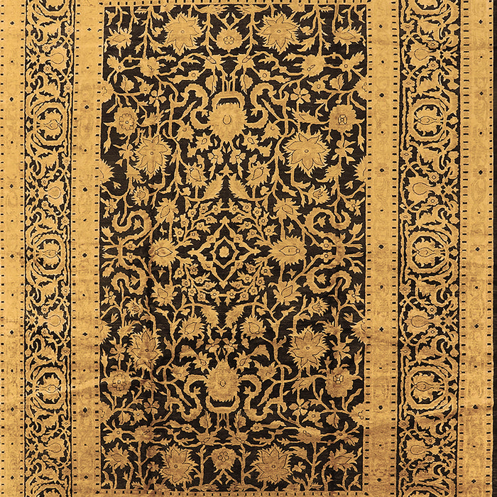 Oriental Brown Industrial Rug, urb3189brn
