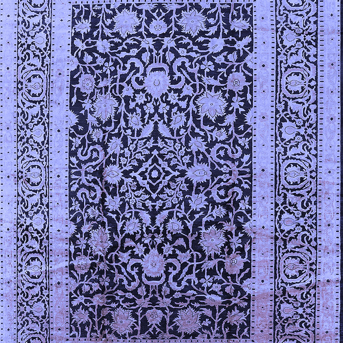 Oriental Blue Industrial Rug, urb3189blu