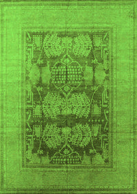 Oriental Green Industrial Rug, urb3190grn