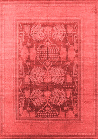 Oriental Red Industrial Rug, urb3190red