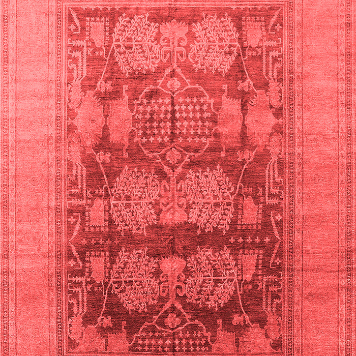 Oriental Red Industrial Area Rugs