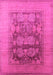 Oriental Pink Industrial Rug, urb3190pnk