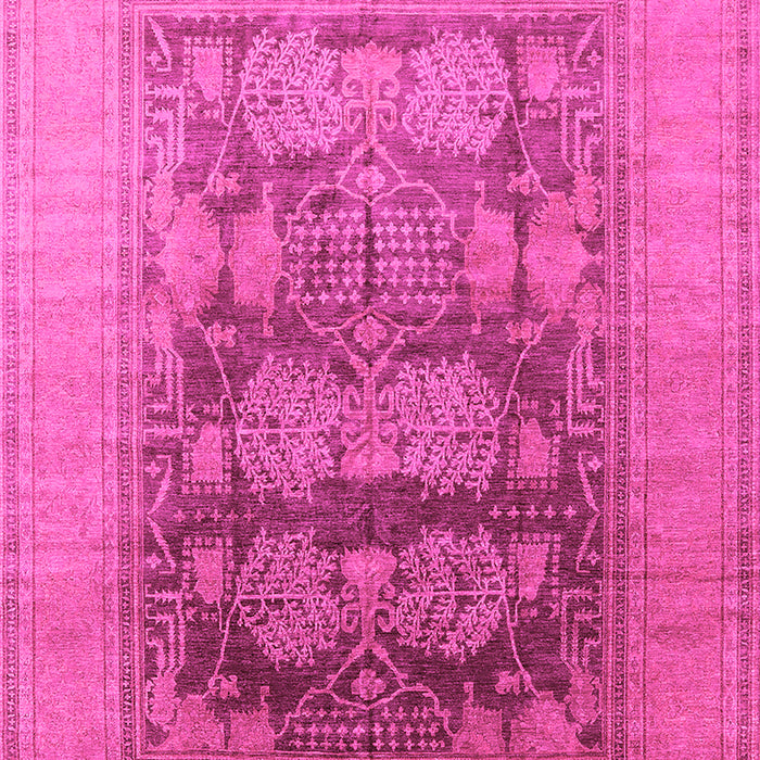 Oriental Pink Industrial Rug, urb3190pnk