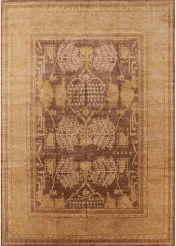 Machine Washable Industrial Modern Orange Rug, wshurb3190