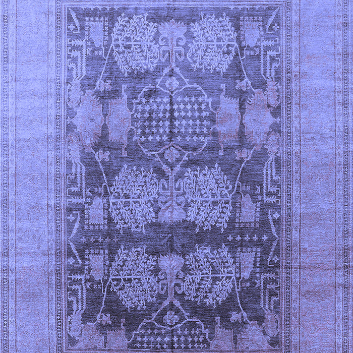 Oriental Blue Industrial Rug, urb3190blu