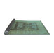 Sideview of Oriental Light Blue Industrial Rug, urb3190lblu