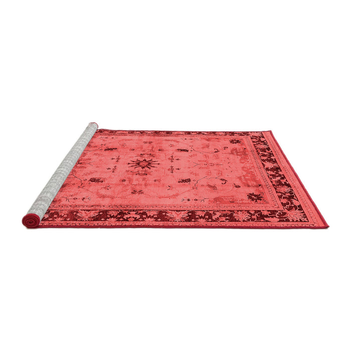 Industrial Red Washable Rugs