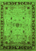 Oriental Green Industrial Rug, urb3191grn