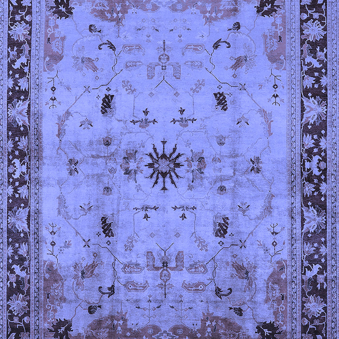 Oriental Blue Industrial Rug, urb3191blu