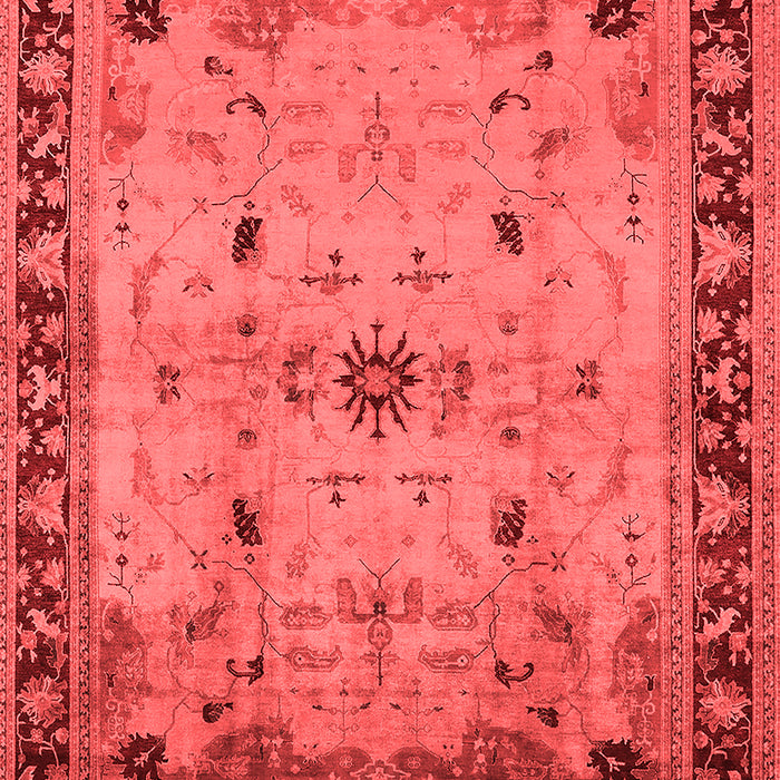 Oriental Red Industrial Area Rugs