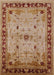 Mid-Century Modern Mahogany Brown Oriental Rug, urb3191