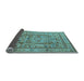 Sideview of Oriental Light Blue Industrial Rug, urb3192lblu