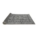 Sideview of Oriental Gray Industrial Rug, urb3192gry