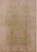 Mid-Century Modern Light Copper Gold Oriental Rug, urb3193