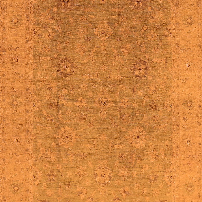 Oriental Orange Industrial Rug, urb3193org