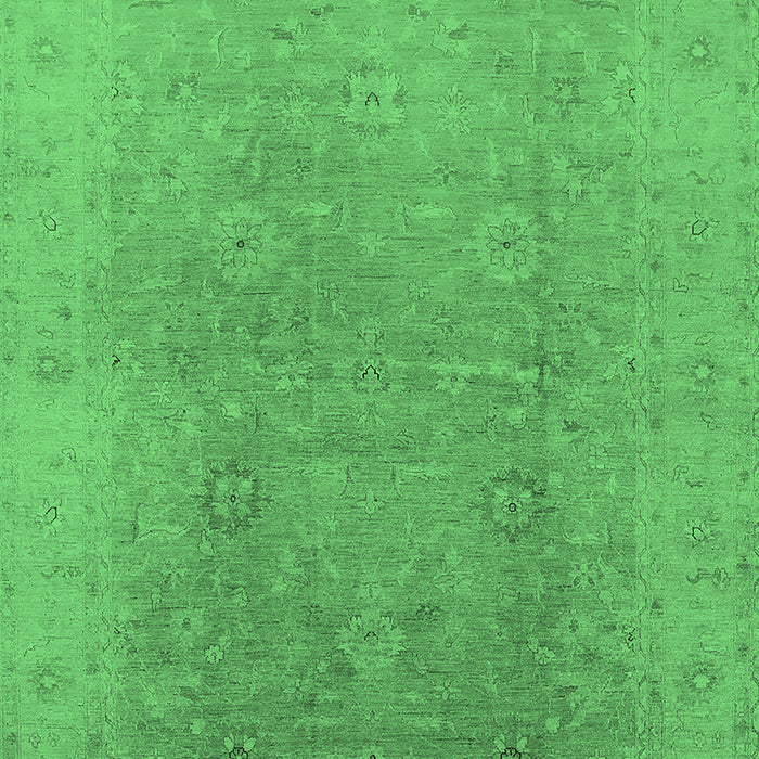 Oriental Emerald Green Industrial Rug, urb3193emgrn