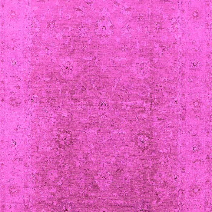 Machine Washable Oriental Pink Industrial Rug, wshurb3193pnk