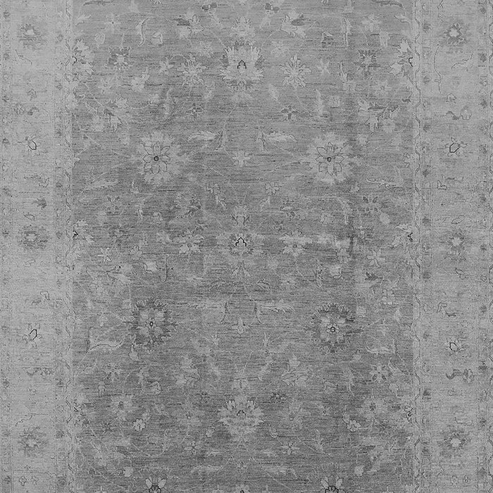 Machine Washable Oriental Gray Industrial Rug, wshurb3193gry