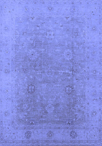 Oriental Blue Industrial Rug, urb3193blu