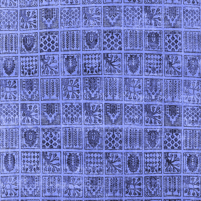 Oriental Blue Industrial Rug, urb3194blu