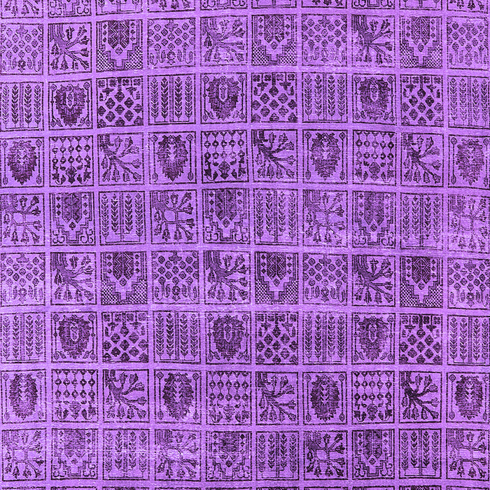 Machine Washable Oriental Purple Industrial Area Rugs, wshurb3194pur