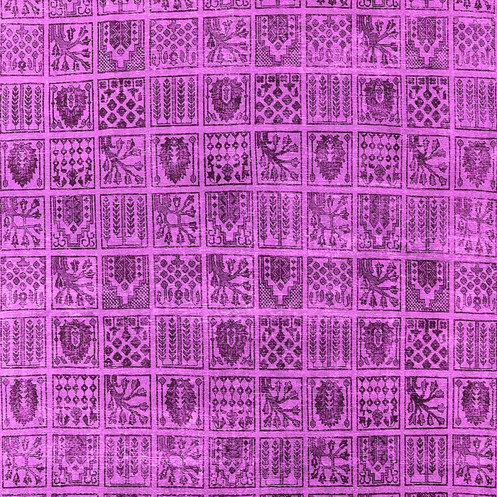 Machine Washable Oriental Pink Industrial Rug, wshurb3194pnk