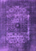 Machine Washable Oriental Purple Industrial Area Rugs, wshurb3195pur