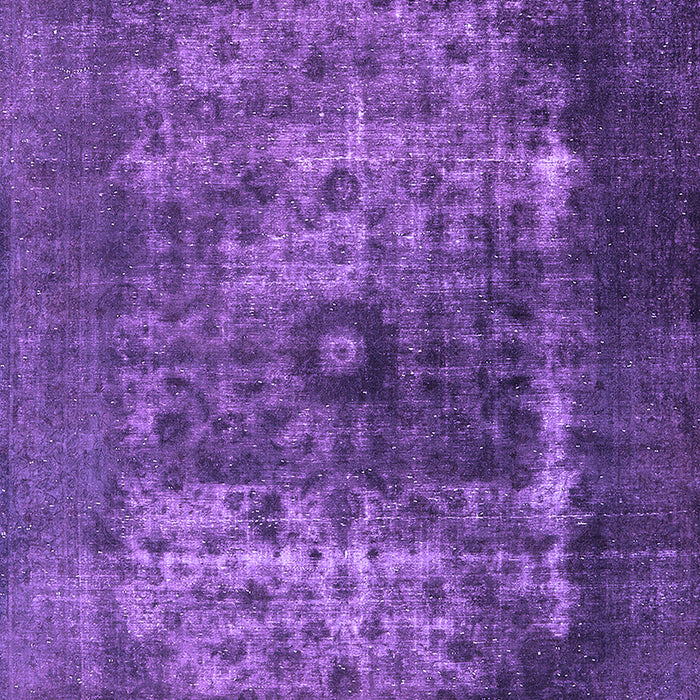 Machine Washable Oriental Purple Industrial Area Rugs, wshurb3195pur