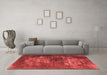 Industrial Red Washable Rugs