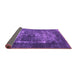 Sideview of Oriental Purple Industrial Rug, urb3195pur