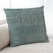 Lifestyle Image of Mid-Century Modern Urban Square Cadet Blue Green Throw Pillow, 18 inch by 18 inch, pwurb3196